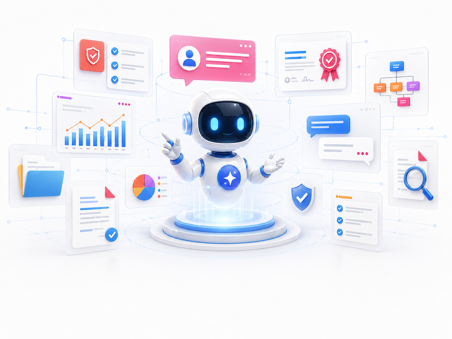 AI Copilot illustration