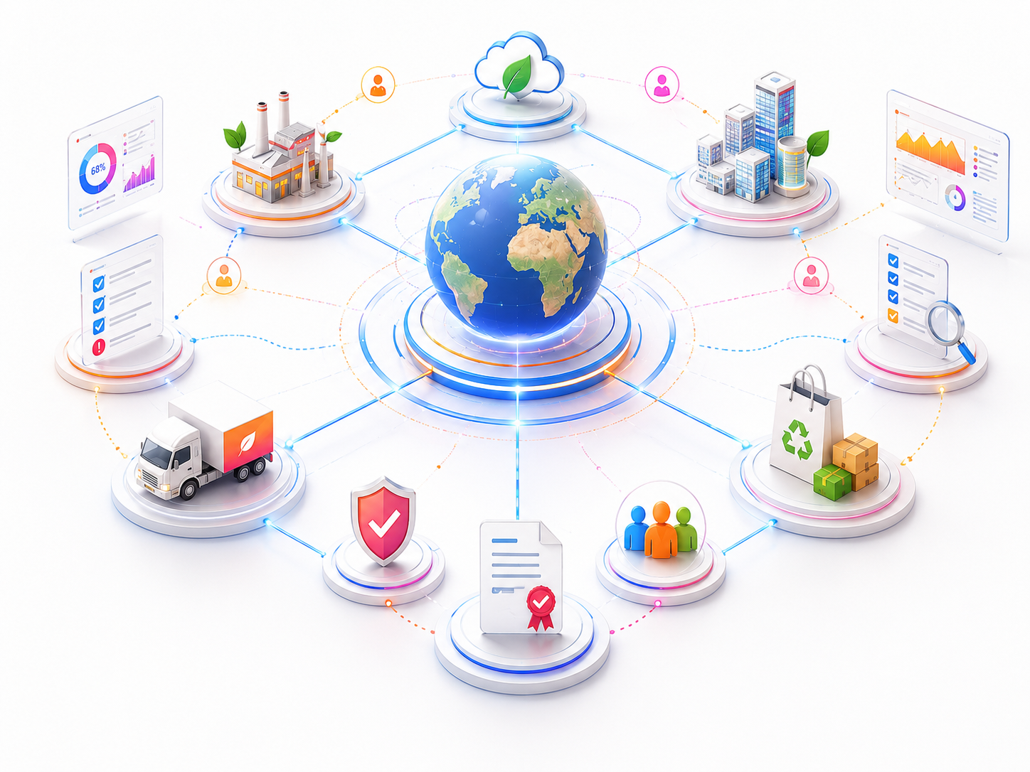 Intelligence Network illustration